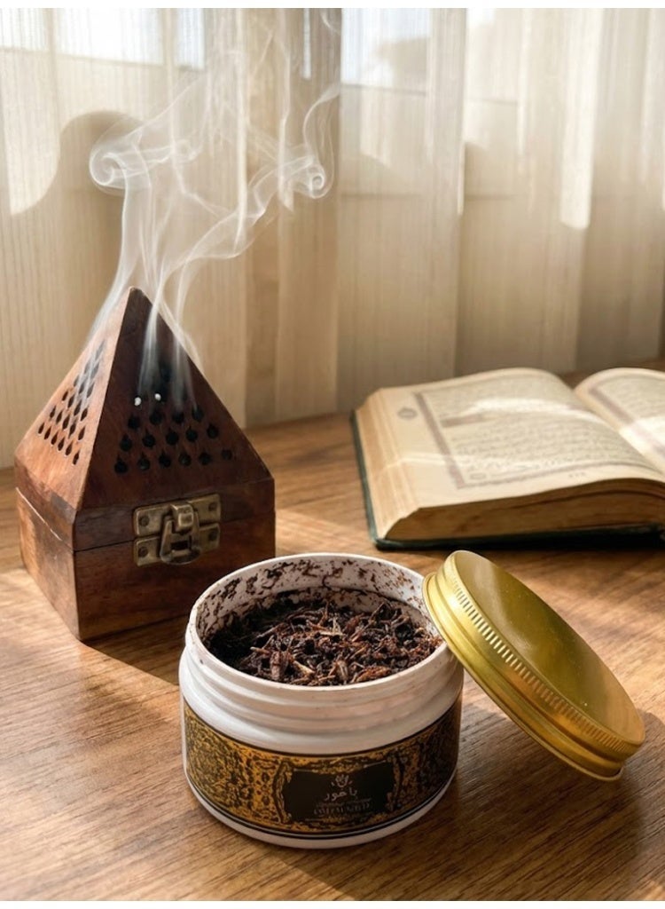 أود أل سعود بخور عود فانيليا 80 جرام، علبة هدايا، عطر يدوم طويلاً، مثالي للصلاة والعبادة والاحتفالات - Image 5